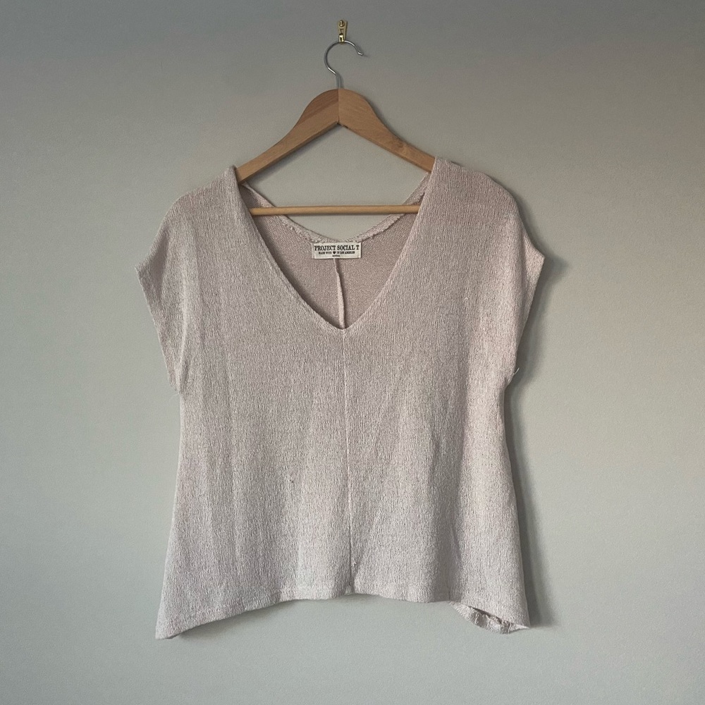 Project Social T Loose Fit Flowy Shirt